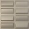 Ekena Millwork 19 5/8in. W x 19 5/8in. H Robin EnduraWall Decorative 3D Wall Panel Covers 2.67 Sq. Ft. WP20X20RBCSV - alternate 1